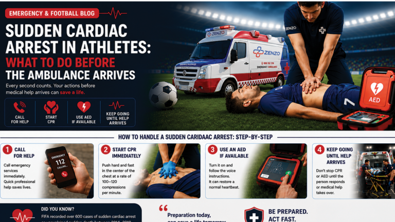 Sudden Cardiac Arrest in Athletes: What to Do Before the Ambulance Arrives