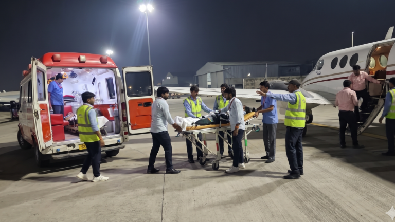Bhopal to Delhi Air Ambulance Service: Coordinating Long-Distance Medical Care - Zenzo